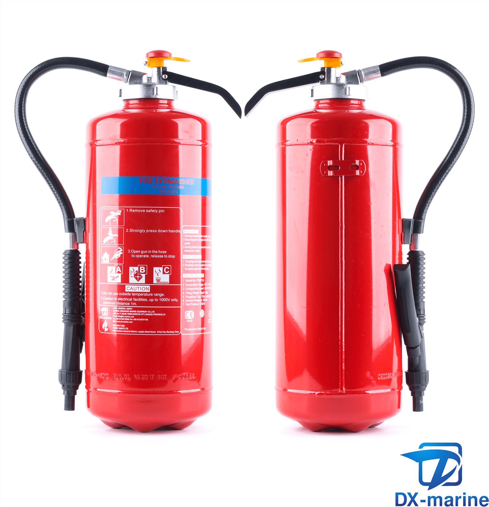 dry powder fire extinguisher