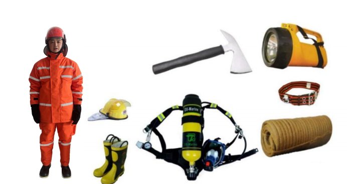 CCS Fireman's outfit