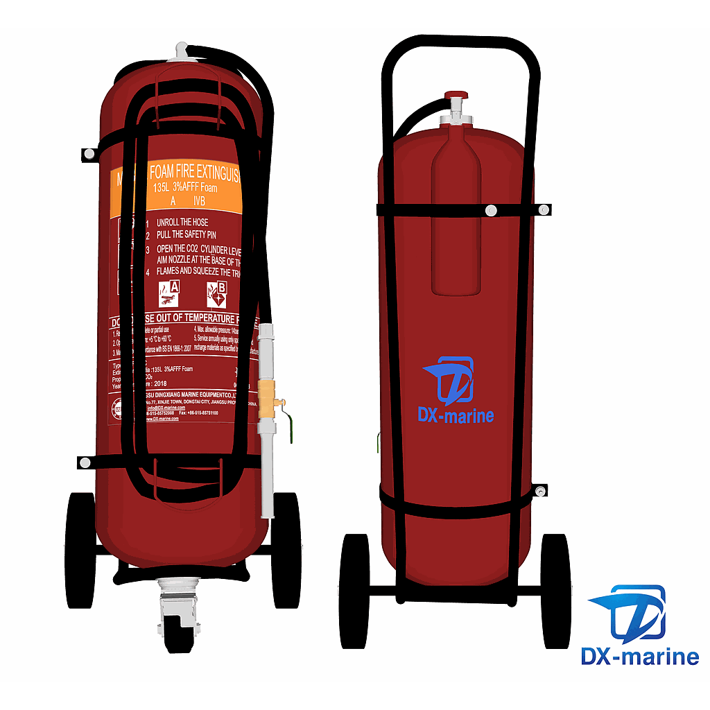 Fire Extinguisher RMF-135C mobile AFFF Foam (EC/MED)