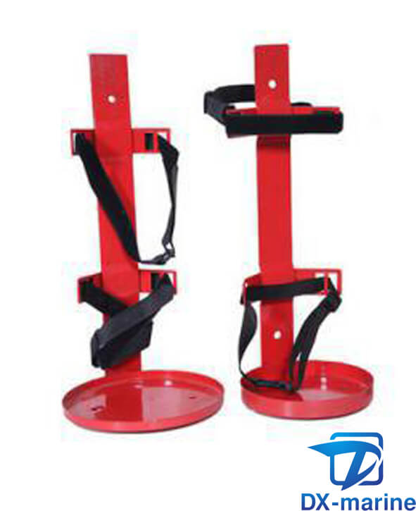 Extinguisher rack 5kg portable CO2 extinguisher Carbon steel | DX Marine