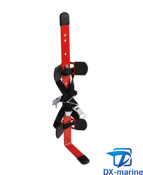 Extinguisher rack  Fixing various types of portable fire extinguishers with different diameters Stainless steel 316 