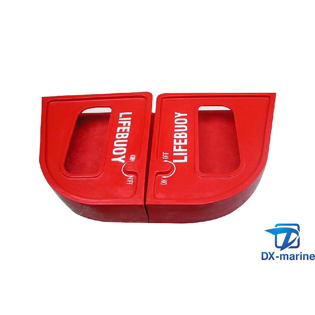 Lifebuoy quick release rack GRP